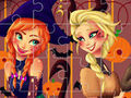 Logħba Prinċipessa Halloween Jigsaw onlajn