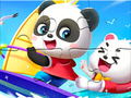 Logħba Puzzle Jigsaw: Baby Panda Sailing onlajn