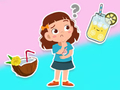 Logħba Kids Quiz: X'tixtieq tixrob?  onlajn