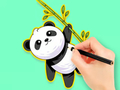 Logħba Ktieb tal-kulur: Panda Kul Bambu  onlajn