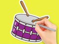 Logħba Ktieb tal-kulur: Star Drum  onlajn