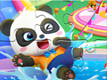 Logħba Jigsaw Puzzle: Baby Panda Water Park onlajn