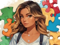 Logħba Jiżżerżaq Anime Puzzle  onlajn