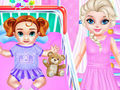 Logħba Jum il-Ħsieb ta' Little Elsa  onlajn