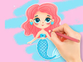 Logħba Ktieb tal-kulur: Jingawdu Mermaid  onlajn