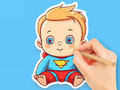 Logħba Ktieb tal-kulur: Super Baby Ħelu  onlajn
