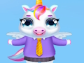 Logħba Telefon ċellulari tat-trabi tal-prinċipessa unicorn onlajn