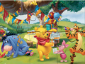 Logħba Puzzle Jigsaw: Winnie the Pooh Party onlajn