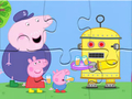 Logħba Puzzle Jigsaw: Peppa Robot onlajn