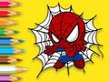 Logħba Ktieb tal-kulur: Baby Spiderman  onlajn
