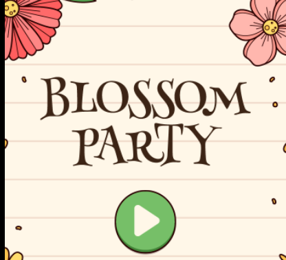 Logħba Parti Blossom onlajn