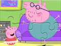 Logħba Puzzle Jigsaw: żfin tal-majjal daddy onlajn