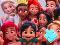 Logħba Jigsaw Puzzle: Ritratt tal-Familja tal-Prinċipessa Disney  onlajn