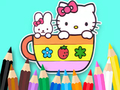 Logħba Ktieb tal-kulur: Kitty Cup  onlajn