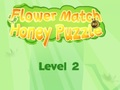 Logħba Puzzle tal-Għasel tal-Fjura Match  onlajn