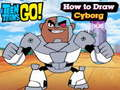 Logħba Teen Titans Mur! Kif Tiġbed Cyborg  onlajn