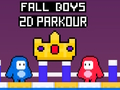 Logħba Fall Boys 2D Parkour onlajn