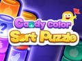 Logħba Kulur Kandju Sort Puzzle  onlajn