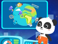 Logħba Vjaġġ Spazjali Little Panda  onlajn