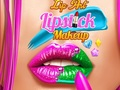 Logħba Għamla tal-Lipstick tal-Art Lip Art onlajn