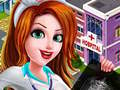 Logħba Infermiera Girl Dress Up Sptar  onlajn
