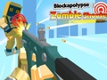 Logħba Shooter Zombie Blockapolypse onlajn