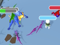 Logħba Stickman Dinosaur Arena onlajn