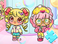 Logħba Puzzle Jigsaw: Avatar World Candy Girl onlajn