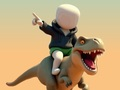 Logħba Stickman. Arena tad-Dinosawri  onlajn
