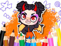 Logħba Ktieb tal-kulur: Avatar World Cute Devil  onlajn