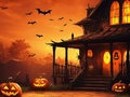 Logħba Ħamra Ħamra Moħbija Spooky Halloween  onlajn