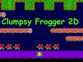 Logħba Frogger Clumsy 2d onlajn