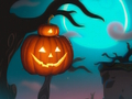 Logħba Halloween Cat Haunt onlajn