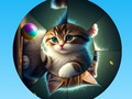 Logħba Round Jigsaw Puzzle Iġbor Stampi bi Qtates Ħelu  onlajn