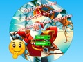 Logħba Round jigsaw Puzzle Iġbor stampi umoristiċi tal-Milied  onlajn