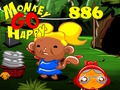 Logħba Monkey Go Happy Stage 886 onlajn
