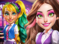 Logħba Princesses fl-Iskola tal-Orrur  onlajn