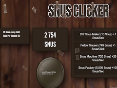 Logħba Snus clicker onlajn