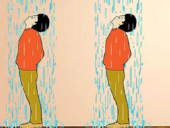 Logħba Sib Rain Coat Girl  onlajn