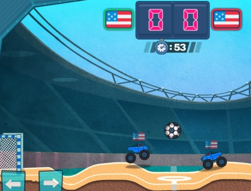 Logħba Futbol tat-trakk turbo onlajn
