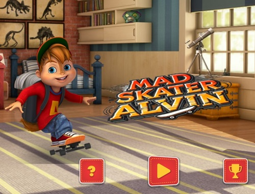 Logħba Skater Mad Alvin onlajn