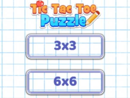 Logħba Tic Tac Toe Puzzle onlajn