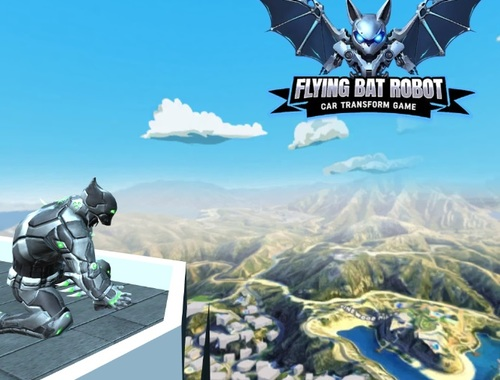 Logħba Robot Bat li jtajru  onlajn