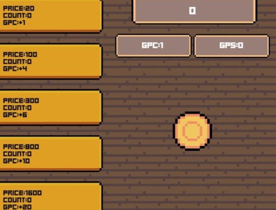 Logħba Deheb Clicker  onlajn