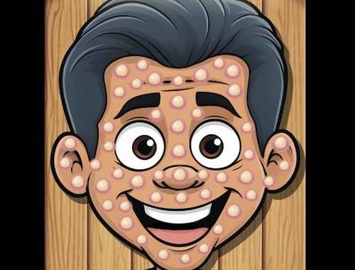 Logħba Cartoon Pimple Pop onlajn