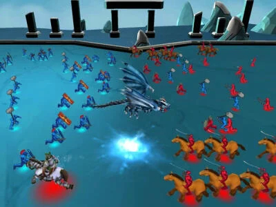 Logħba Battalja Simulatur - Sandbox  onlajn