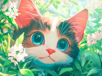 Logħba Jigsaw Puzzle: Cat Innoċenti  onlajn