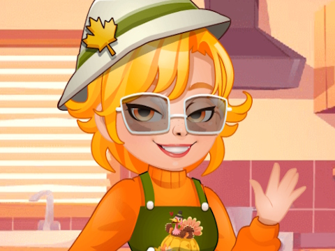 Logħba Roxie's Kitchen Thanksgiving Cupcake onlajn