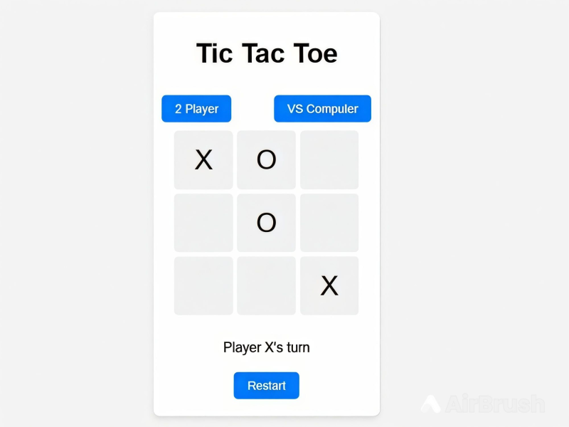 Logħba Tic-tac-toe klassiku onlajn