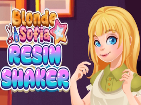 Logħba Shaker Blonde Sofia Resin onlajn